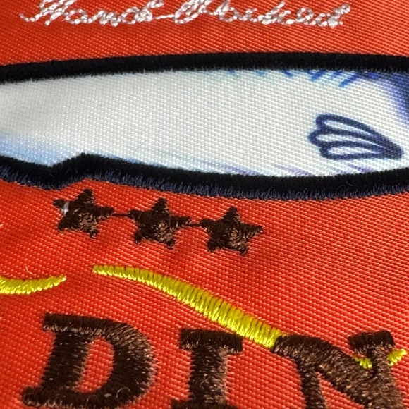 Viral Sardine Can Shiny Bag Embroidered Textured Cosmetic Pouch‎ Funky Unique - Picture 11 of 15